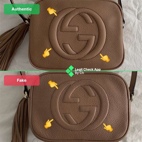 gucci soho with flap fake|Gucci bag counterfeit.